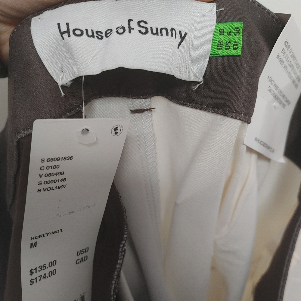 House Of Sunny Total Tribal Satin Pants Size L - Picture 9 of 10